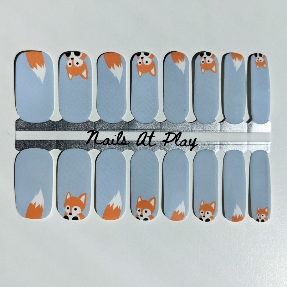 5 for $15 Nail Wraps- Fox At Play